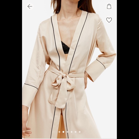 H&M satin robe (current item) - Picture 2 of 10